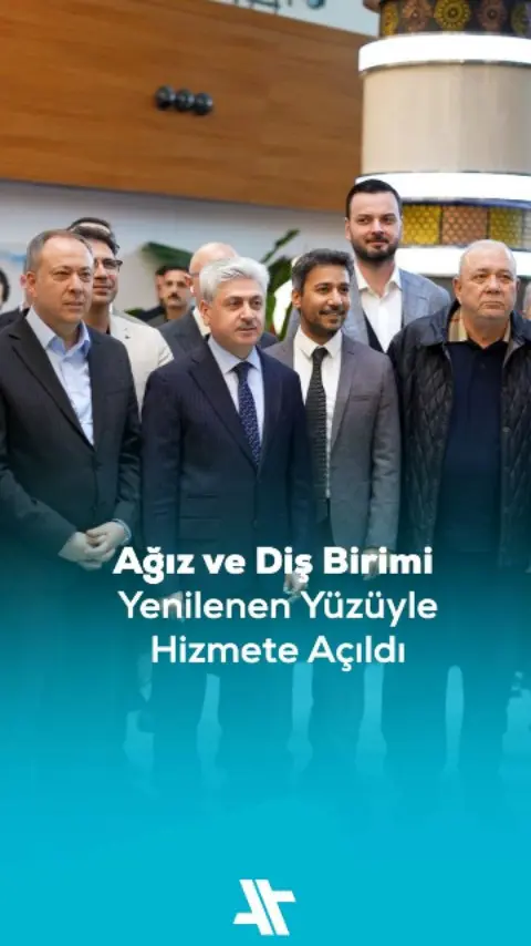 Ağız ve diş birimi yenilenen yüzüyle hizmete açıldı