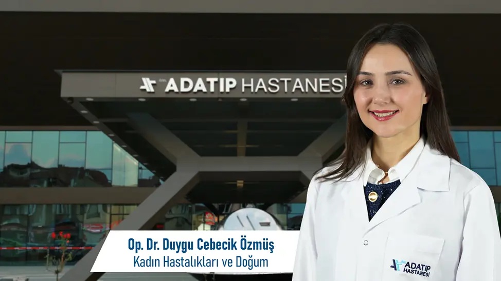 Op. Dr. Duygu Cebecik Özmüş, Kadın Hastalıkları ve Doğum Bölümünde Göreve Başladı
